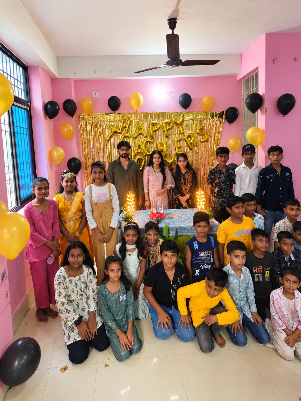 Students group photo at Revolution Classes